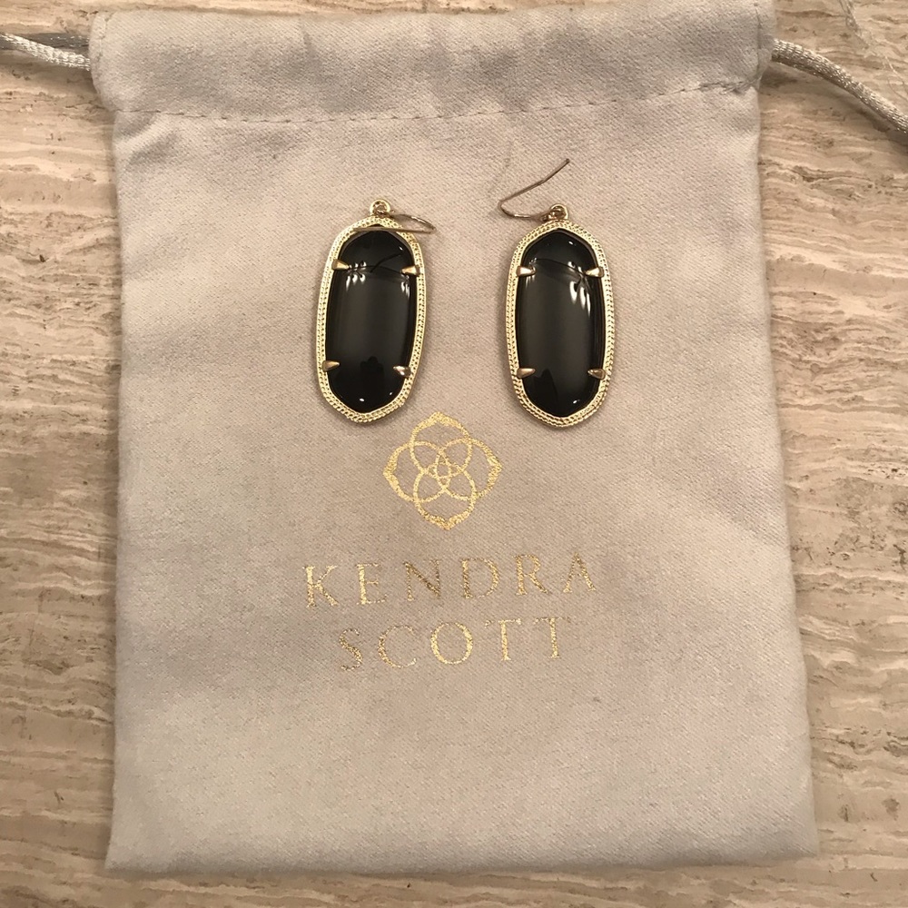 Kendra Scott Elle Earrings | Black